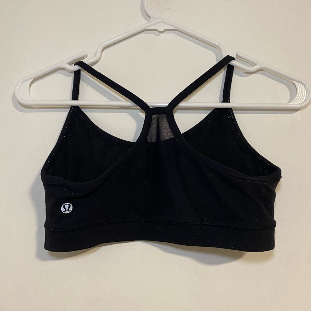 lululemon athletica Classic Black Sports Bra